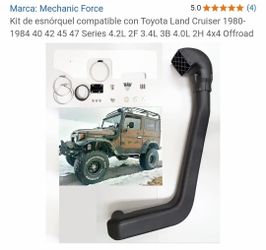 Snorkel kit compatible with Land Cruiser