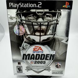 Playstation 2: Madden NFL 2005 Collector’s Edition W/Sleeve