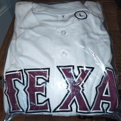 Texas A&M Aggies Texas Rangers baseball Jersey New