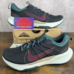 NEW Nike Juniper Trail 2 Next Nature Size 10 / 8.5M Black Deep Jungle Purple Ink Night Maroon DM0821-003 Women’s Shoes OG Rare