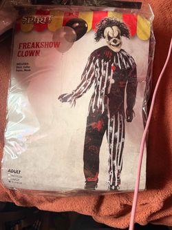 Freakshow clown  costume
