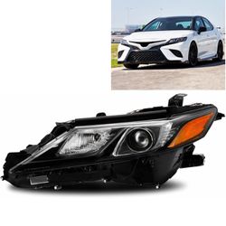 Anti-Fogging LED Headlight Assembly Compatible With 2018-2024 Toyota Camry Driver side