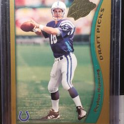 Peyton Manning Rookie 1998 Topps Gold #K5 Indianapolis Colts Denver Broncos VERY VERY RARE