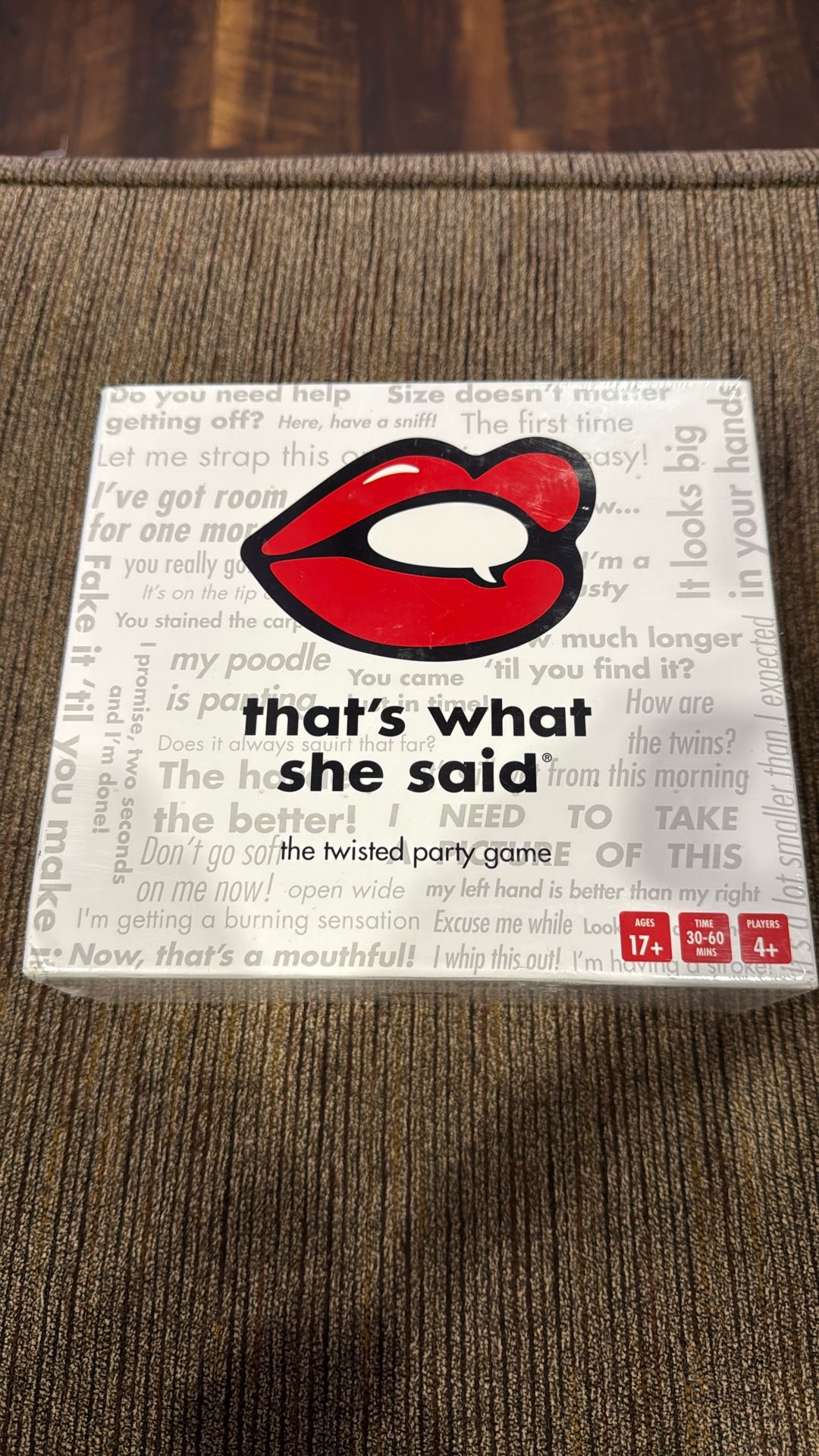 That’s What She Said Party Game