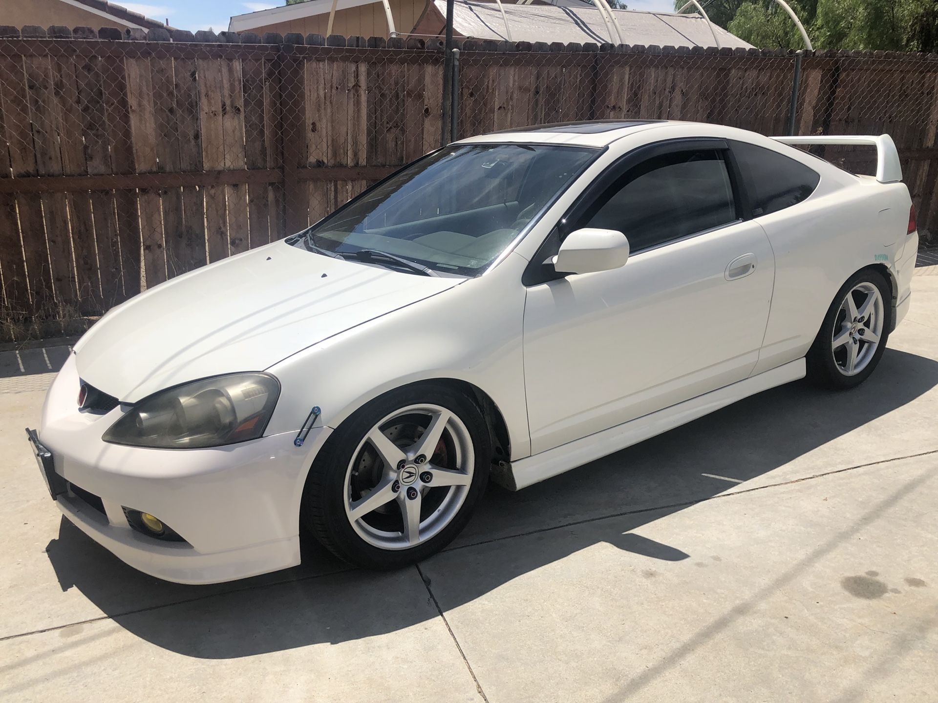2002 Acura Rsx Type S White
