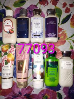 Bath & Body Works lotions $8 *** Houston TX 77093