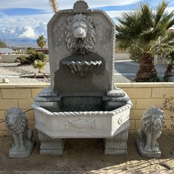 New Fountain Made Out Of Cement Perfect Gift 