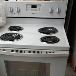 Whirlpool Burner Electric Range