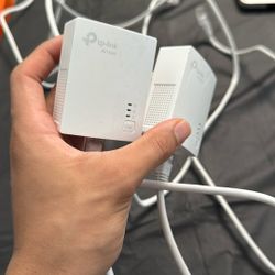 TP Link Power Line Ethernet Cable Adapter 