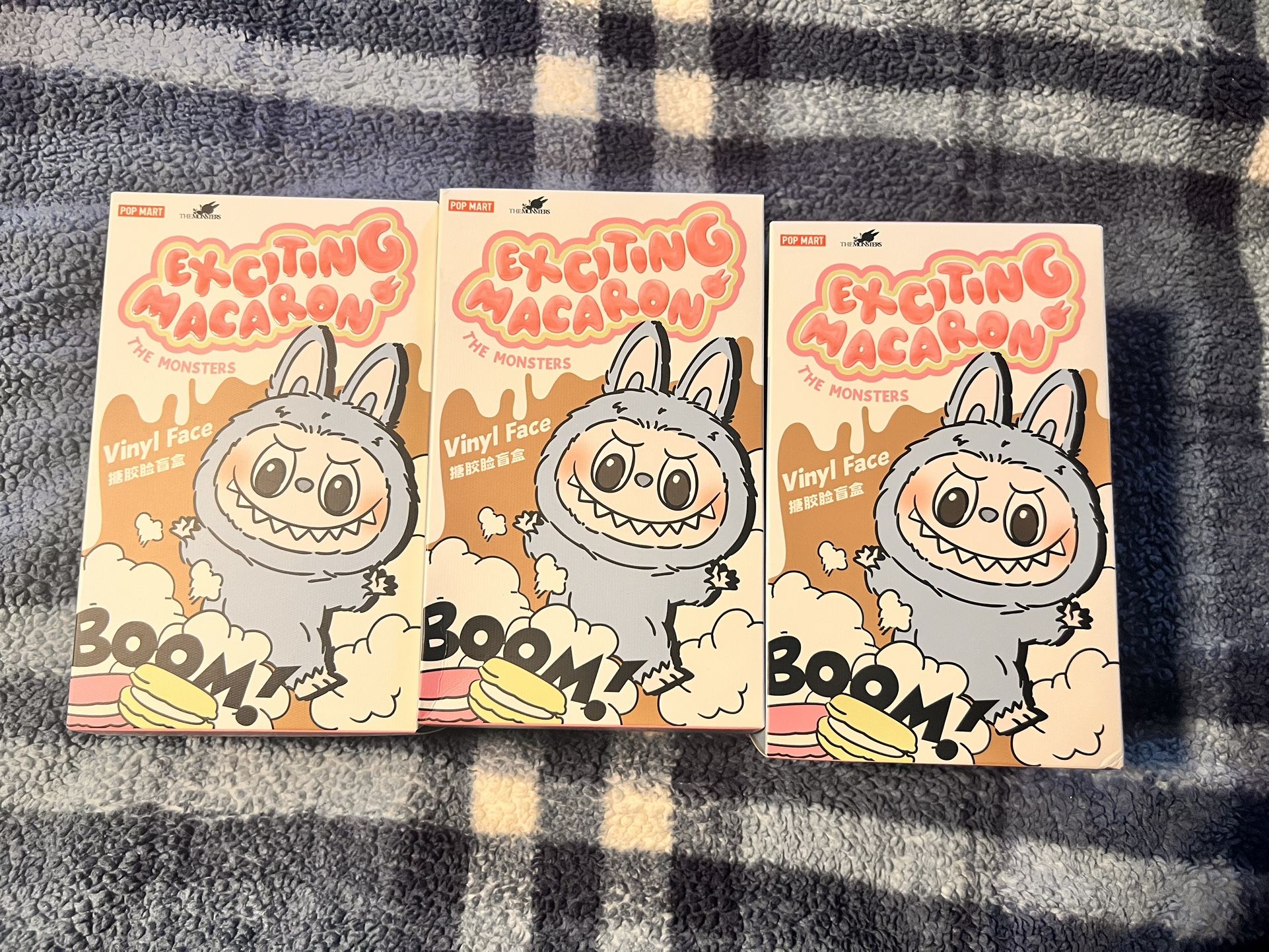 Labubu THE MONSTERS - Exciting Macaron - Vinyl Face