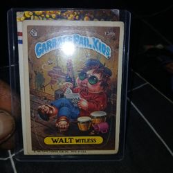 Garbage Pailkids 1986 Card
