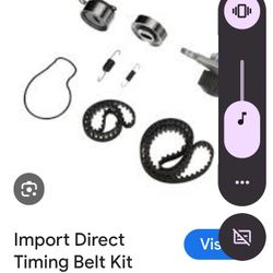 2001 Honda Accord Timing Belt And Water pump Kit 