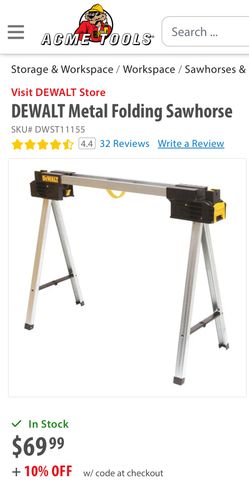 Dewalt Sawhorses