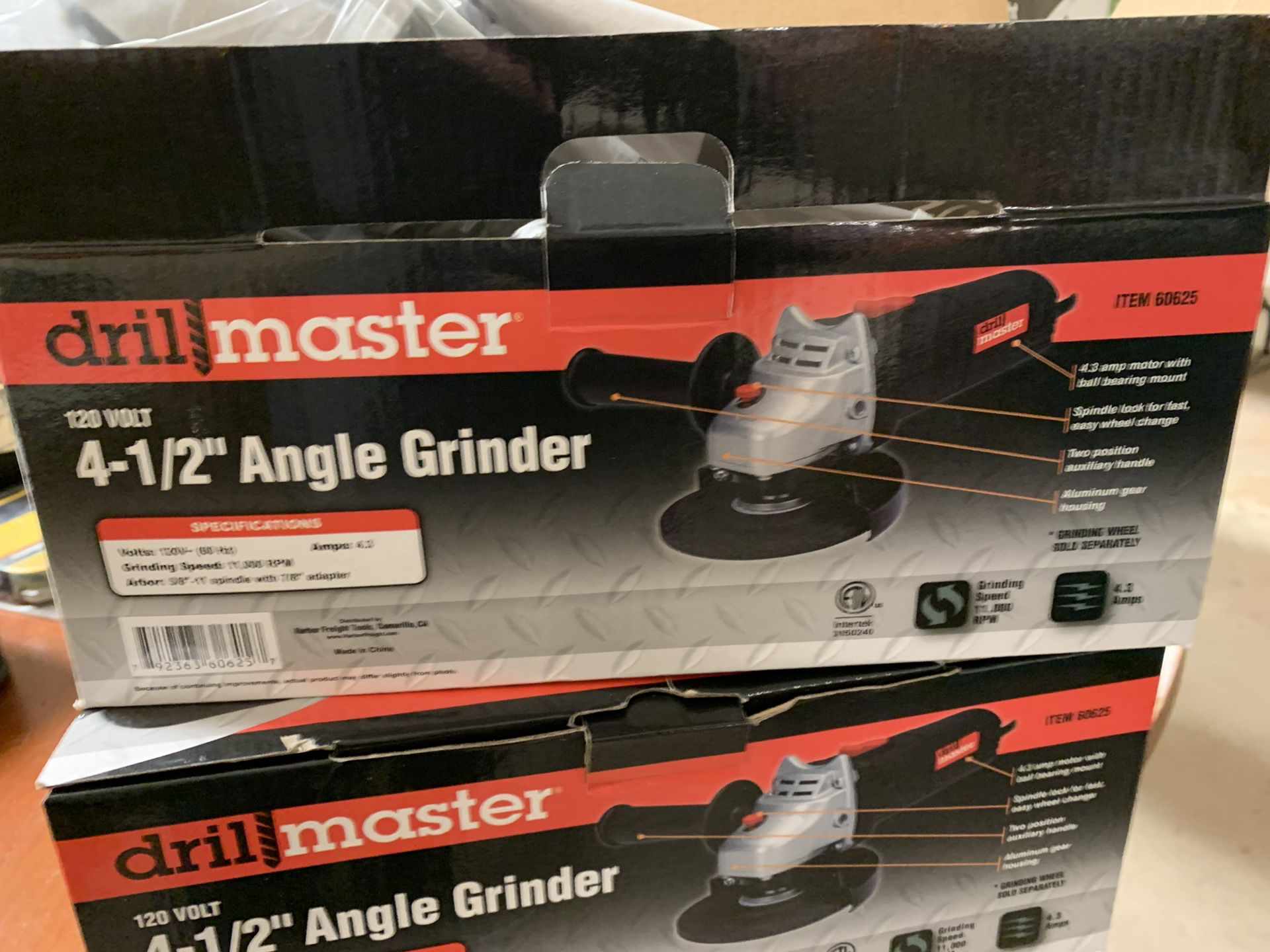 Angle grinder Drill master