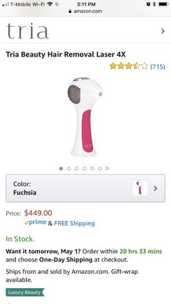 Tria Beauty 4x Permanent Laser Hair Remover