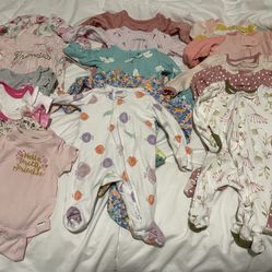 Baby girl Clothes (NEWBORN)