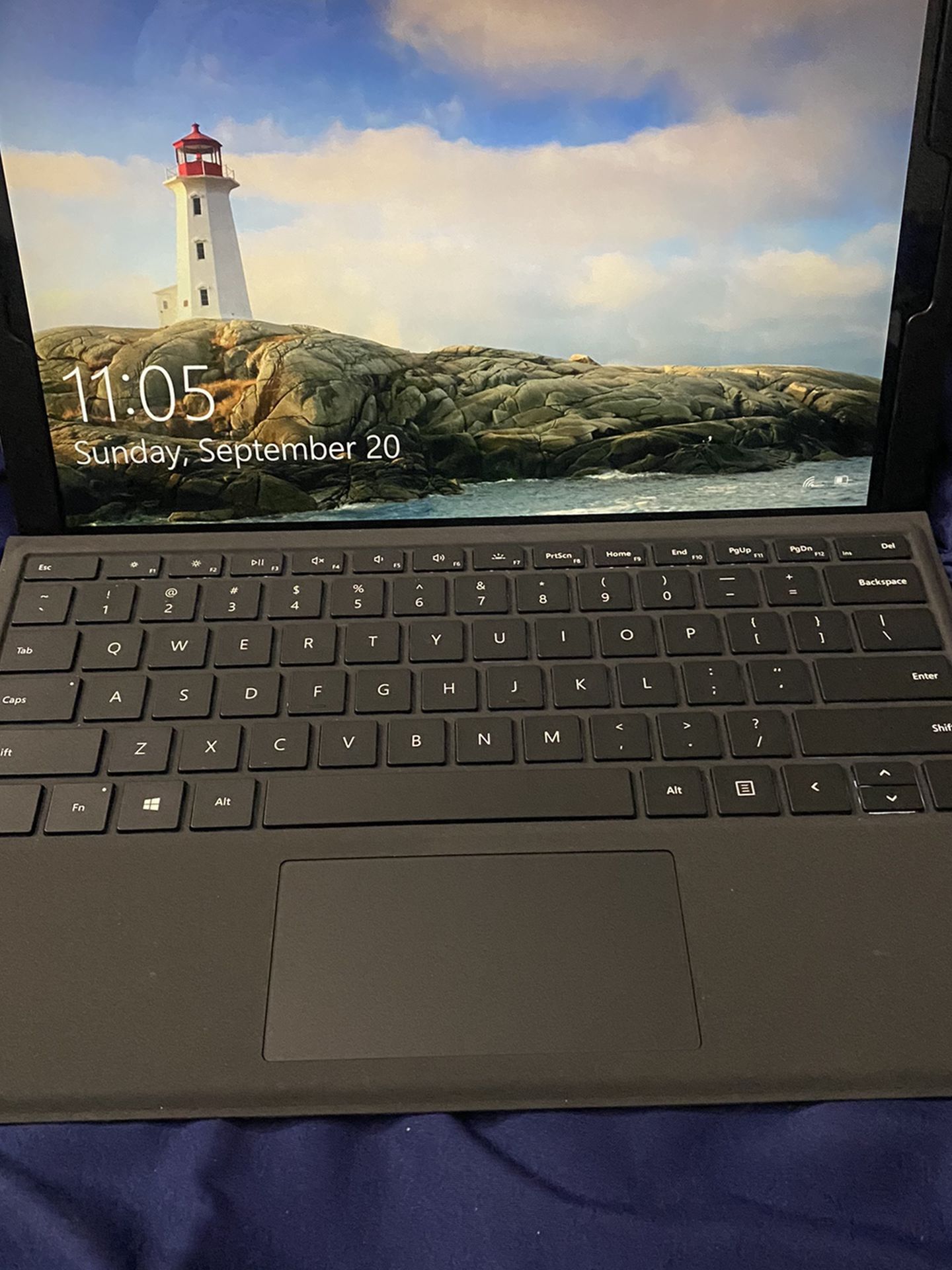 Microsoft Surface Pro 5th Gen 1796 128gb Intel Core I5 With Keyboard “Read”