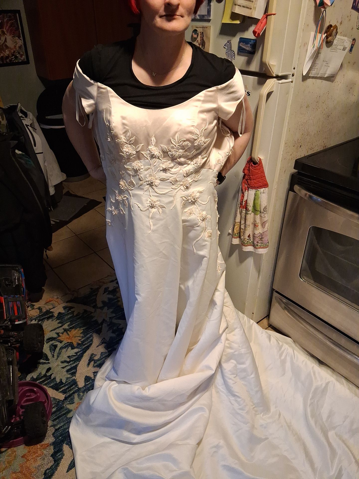 Beautifully wedding dress