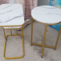 $50 NEWLY ASSEMBLED END TABLES