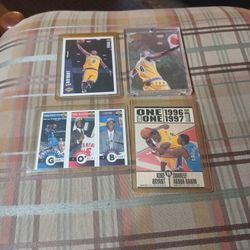 4 Kobe Bryant Rookie Cards 