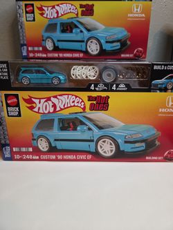 HOT WHEELS THE HOT ONES CUSTOM 90' HONDA CIVIC EF 
