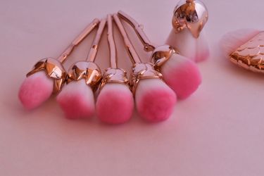 7 pcs makeup brush set