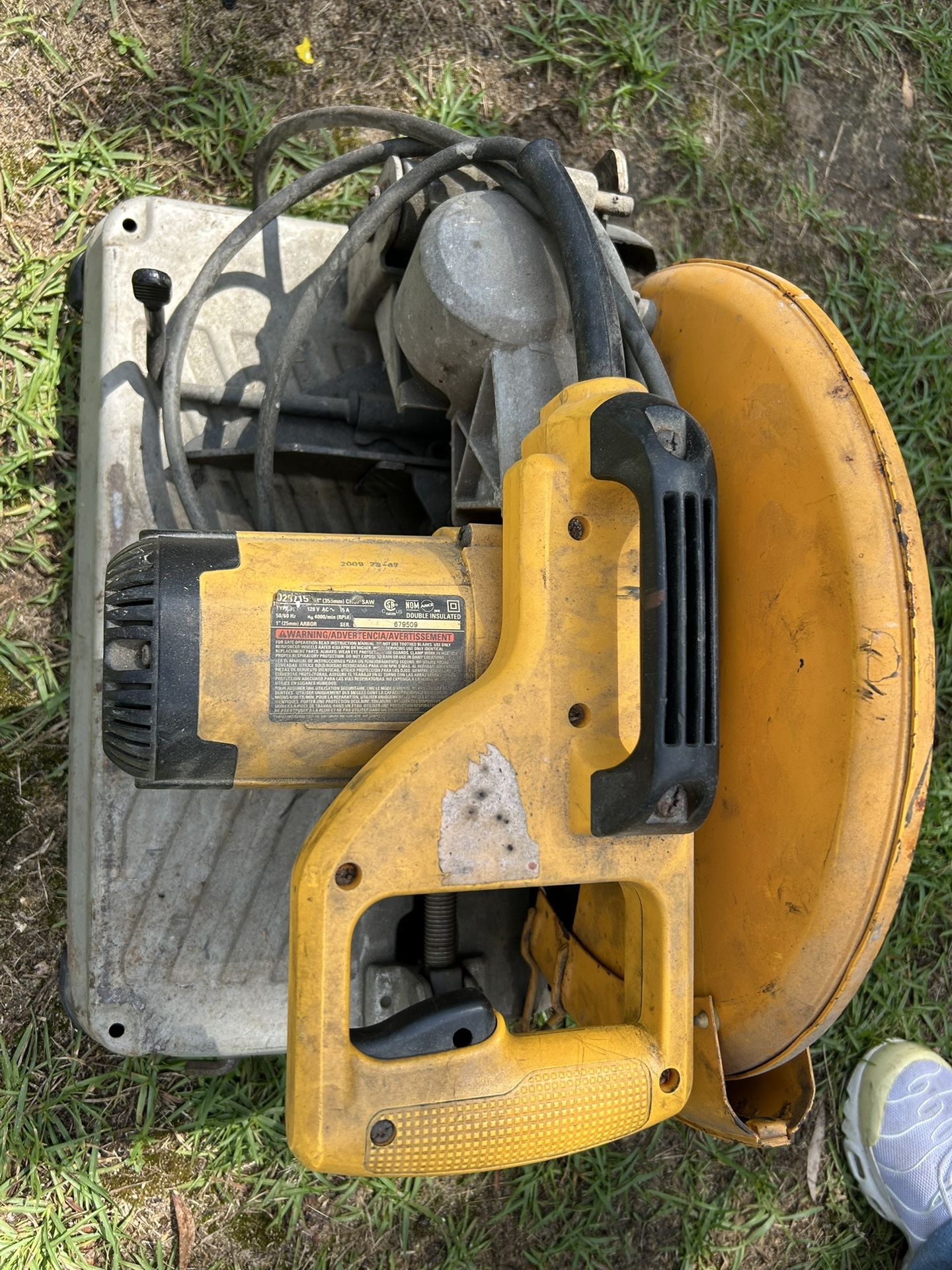 Dewalt Chop Saw
