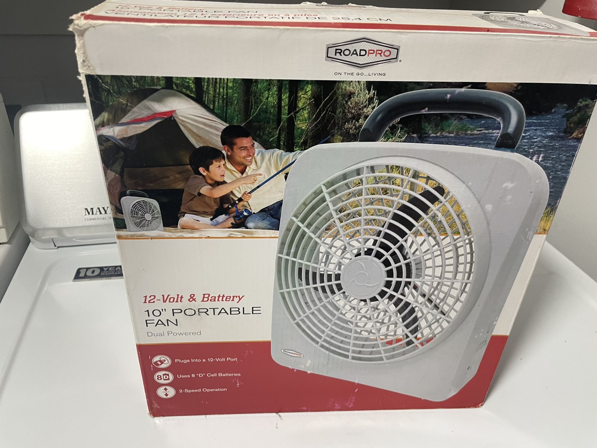 Portable Fan For Camping Or Home
