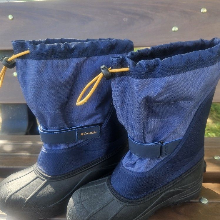 Columbia Rain/winter Boots For Boys Size 7 New