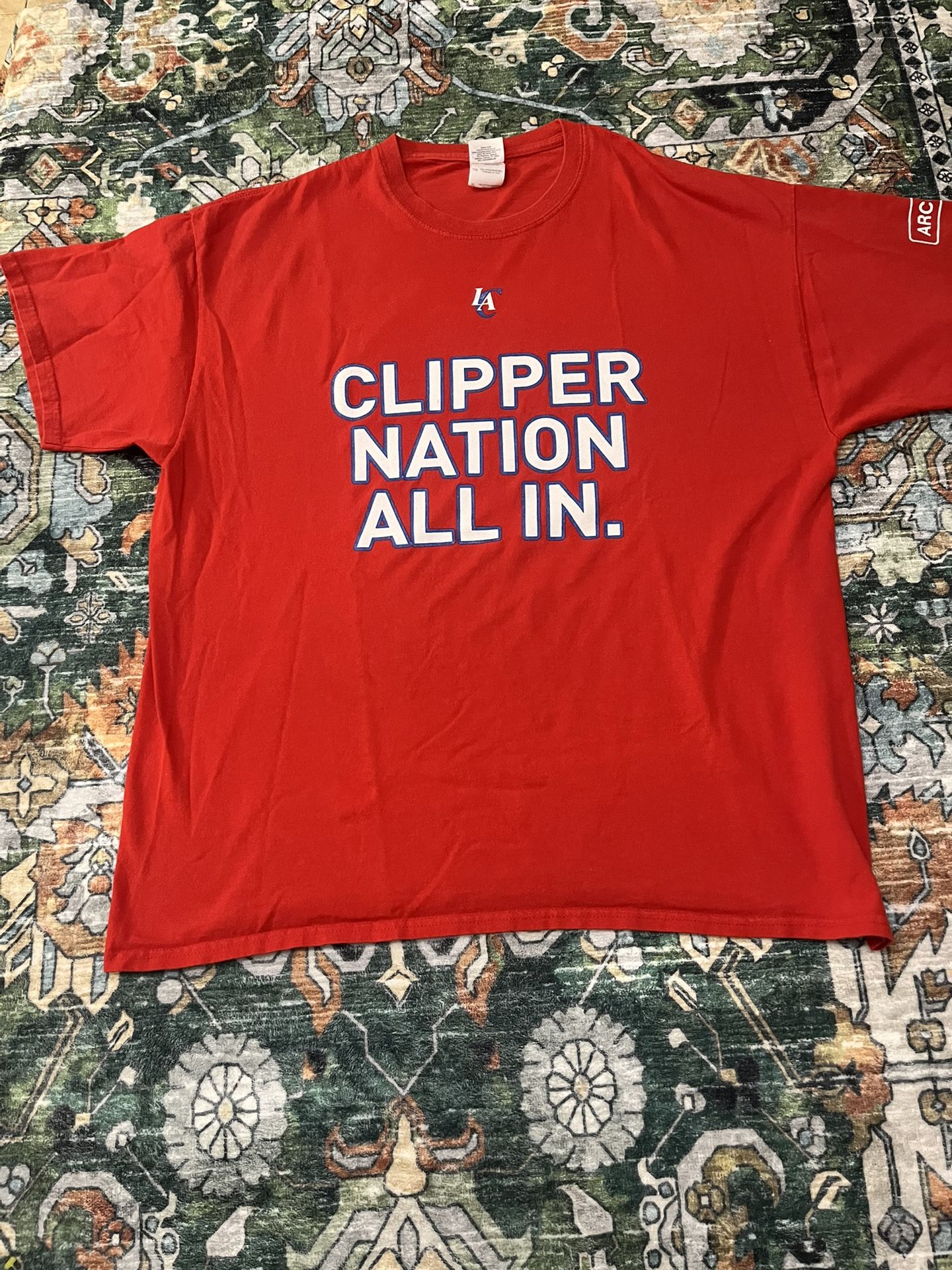 2012 LA Clippers Playoffs Giveaway Shirt