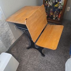 Old Classroom Desk