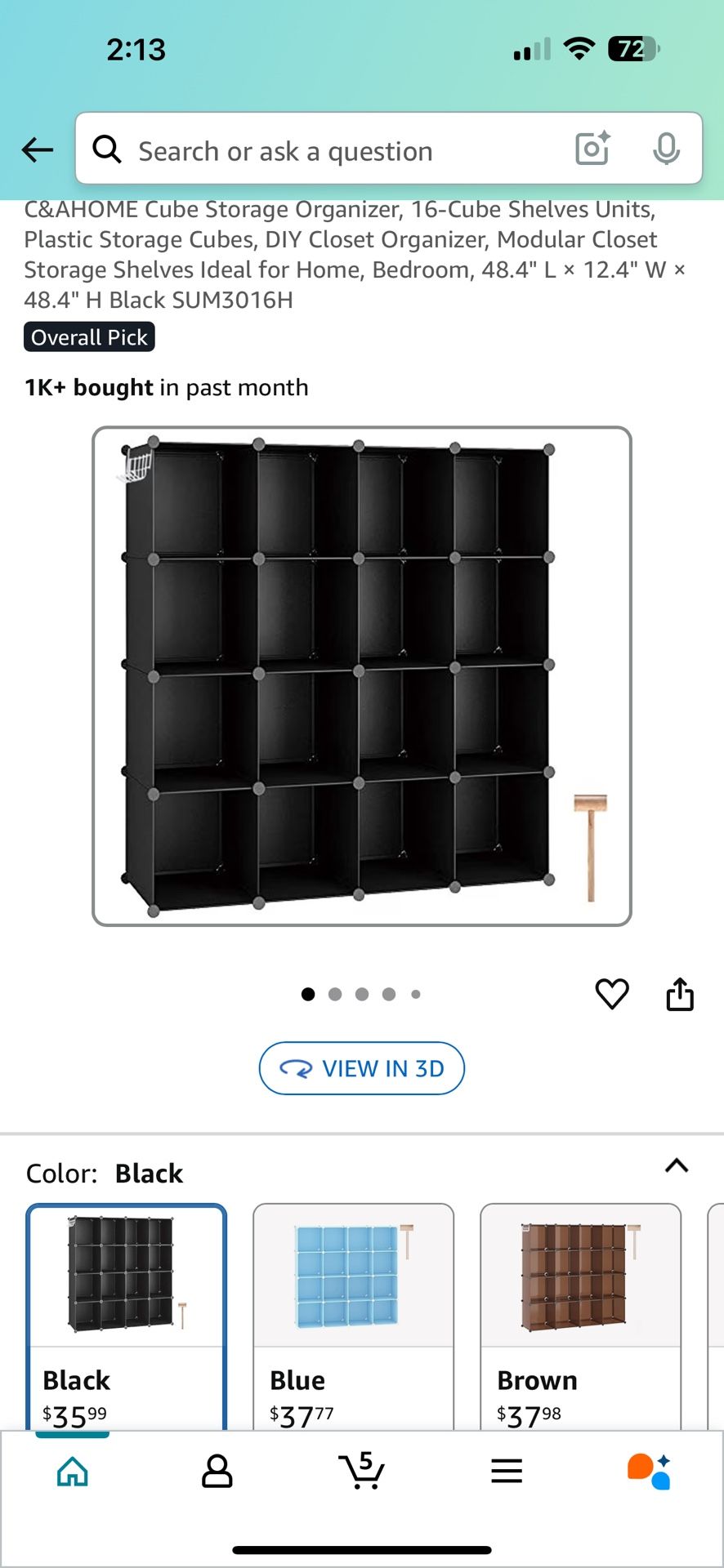 Storage Organiser