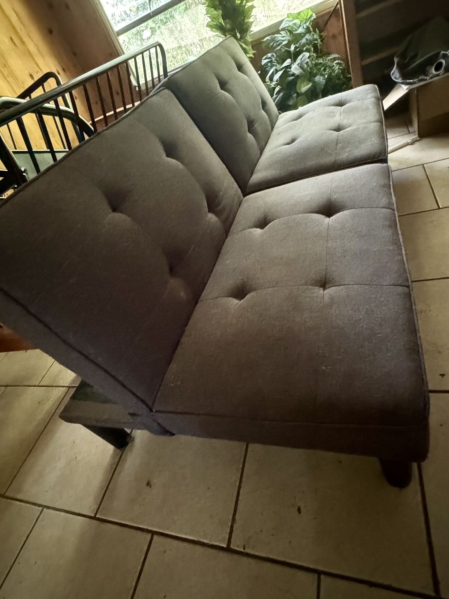 Grey Futon