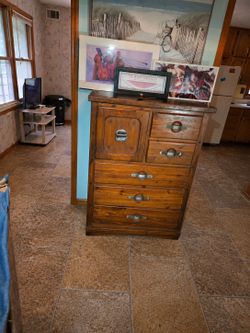 Vintage Young-Hinkle Ship Ahoy Nautical Chest / Dresser
