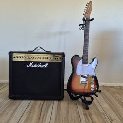 Guitar And Amplifier 