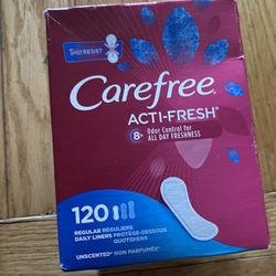 Carefree Liners 120ct