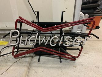 Budweiser neon beer sign