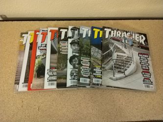 THRASHER Skateboard Magazine Lot 2020 Issues