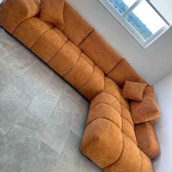 New Linen Sofa Sectional In Box 📦 