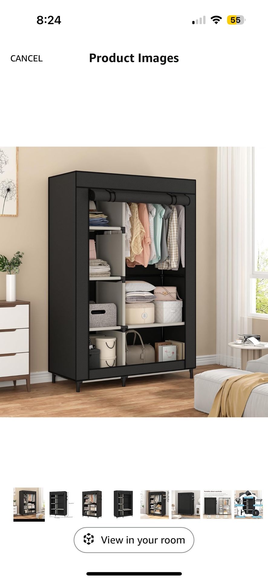 Portable Closet Organizer
