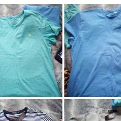 2Polo T Shirt, 1 Bape And 1 Michael Kors  Size XL