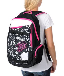 Fox born free laptop backpack
