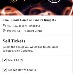 Suns v Nuggets Game 6