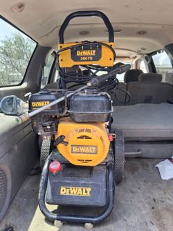 Dewalt pressure washer