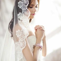 Brand New Bride Veil/Velo De Novia 