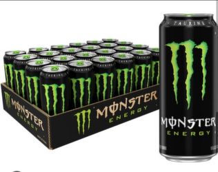 Monster Energy Drink 24-Pack 16oz (6) cases all for$230