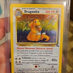 Dragonite 1999 Fossil Base Set Card #4 First Edition 