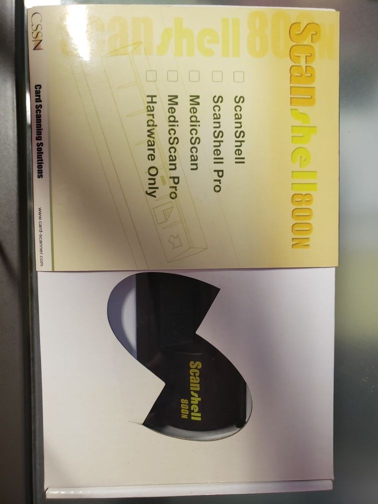 CSSN ScanShell 800N Portable USB Sheetfed A6 Card Scanner Twain Compliant