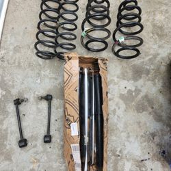 Jeep Wrangler Sport Shocks And Springs And Steer Rods