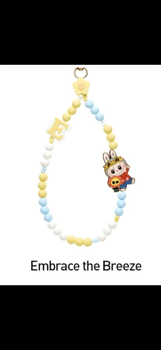 Labubu Monsters Phone Charm Hand In Hand Series Embrace The Breeze